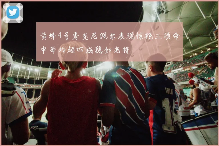黄蜂4号秀克尼佩尔表现惊艳三项命中率均超四成稳如老将